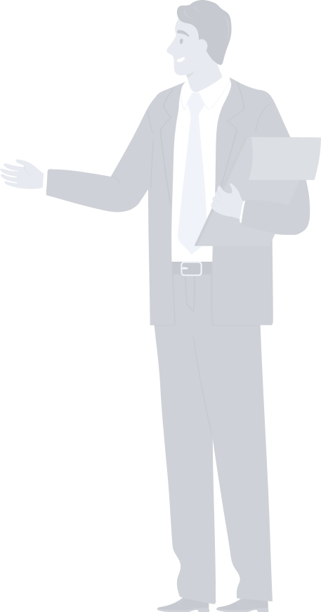 男性のイラスト