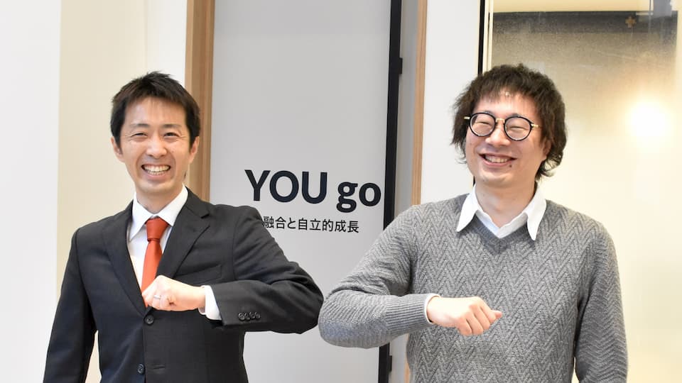 メリットパートナーズ法律事務所の知念さまとGVA TECH代表の山本